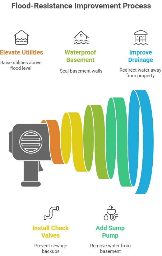 Flood-Resistance Improvement Process