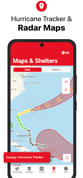 Hurricane Tracker & Rader Maps