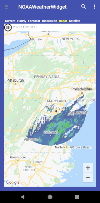 National Weather Service Mobile (iOS/Android) - Best for Weather-Specific Information