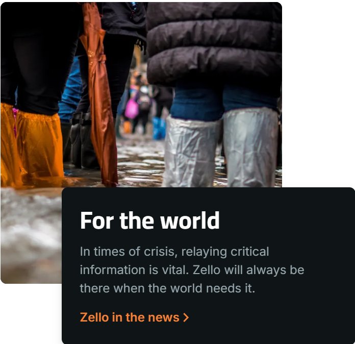Zello Walkie Talkie (iOS/Android) - Best for Push-to-Talk Communication
