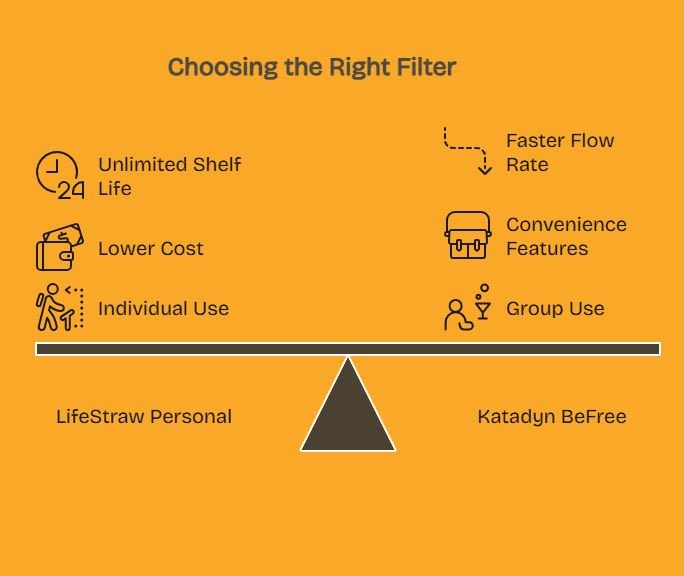 LifeStraw vs Katadyn