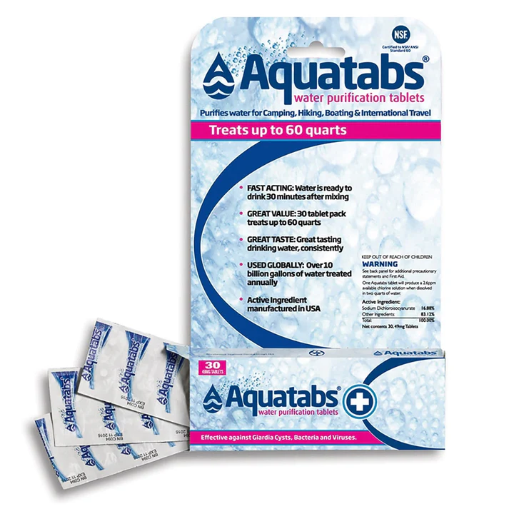Aquatabs water purifiers